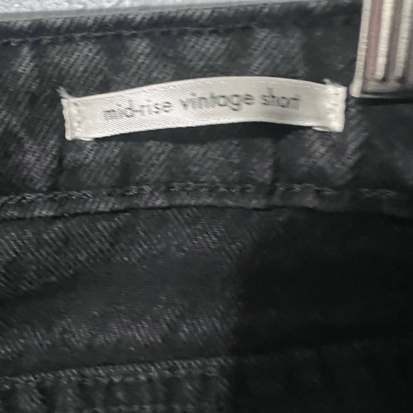 NWT Wrangler Mid-Rise Vintage Distress Denim Short WomenS Sz 8/29 Black Wash NEW - Picture 5 of 6